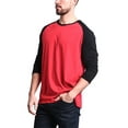 thumbnail image 2 of Victorious Men's Baseball Raglan T-Shirt 3/4 Sleeves Jersey, 2 of 6