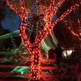 thumbnail image 3 of 2 Pack Green Lights Solar Powered  200 LED 75.5ft Each Solar String Lights Outdoor Waterproof  8 Modes Green Christmas Lights for Patio  Garden  Tree  Halloween Decorations, 3 of 8