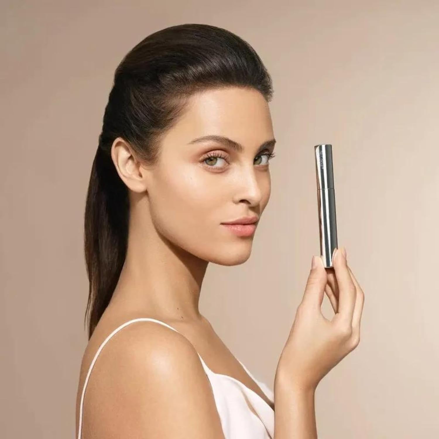 Nu Skin LightShine Curl & Lash Mascara Black â Nourishing Black Mascara for Visibly Curled Eyelashes