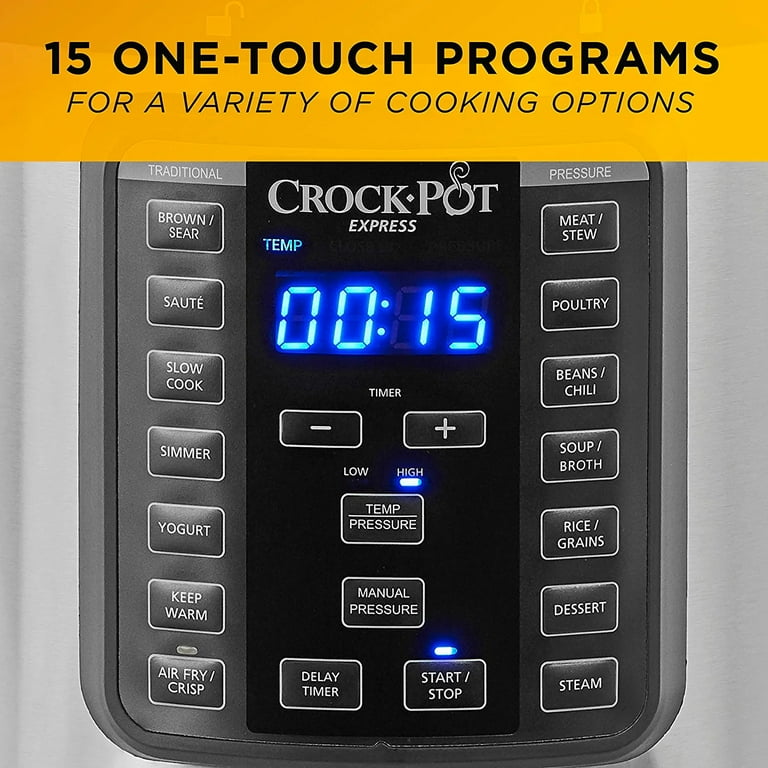 Crock Pot SCCPPA800 V1 8 Quart Express Crock Programmable Slow
