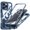Dark Blue, variant on navor Magnetic Case for iPhone 16 Pro Max with 9H Glass MagSafe Clear