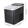thumbnail image 3 of Mainstays Countertop Ice Maker, 26 lb Per 24 Hours, Black, 3 of 12