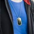 thumbnail image 3 of The Lord of the Rings Legolas Character Military Dog Tag Pendant Necklace with Chain, 3 of 5