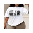 thumbnail image 1 of Women'S Vintage Casual Printed T-Shirt with a Round Neck, 1 of 6