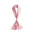 thumbnail image 4 of Fgnfyis Hair Scarf Elegant Long Solid Color Double Layer Stole Versatile Necktie Bandana 145cm Hair Bandana Light Pink1 One Size, 4 of 4