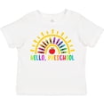 thumbnail image 3 of Inktastic Hello, Preschool Sunshine Rainbow with Crayons Boys or Girls Toddler T-Shirt, 3 of 5