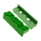 thumbnail image 1 of Almohadillas de benanillo de 2 piezas de banca atractiva joyas de jaws de tornillo de tornillo de joyas de tpu verde diseño de múltiples ranuras de 4.5 pulgadas, 1 of 8