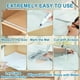 thumbnail image 3 of Tapetes para cajones Shelf Liners Hersvin, EVA, 25,4 x 610 cm, mármol blanco, 3 of 7
