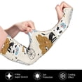 thumbnail image 3 of Uemuo Hand Drawn Animals Printed Arm Sleeves, Cooling UV Sun Protection Sports Compression for Men/Women, 3 of 8