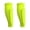 Fluorescent green-L, variant on Football Shin Pad Shock Absorption Compression Sleeve Shin Guards Breathable Soccer Shin Guards For Kids Teens Adults