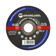 Grinding Disc, Steel Grinding wheel - 4-1/2" x 1/4" x 7/8" - T27 - (10 PACK)