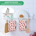 thumbnail image 4 of Yayeee Pot Holders Kitchen Heat Resistant with Pocket 7"x9.8" Cotton Oven Cooking Hot Pads, Cherries Pattern, 4 of 7