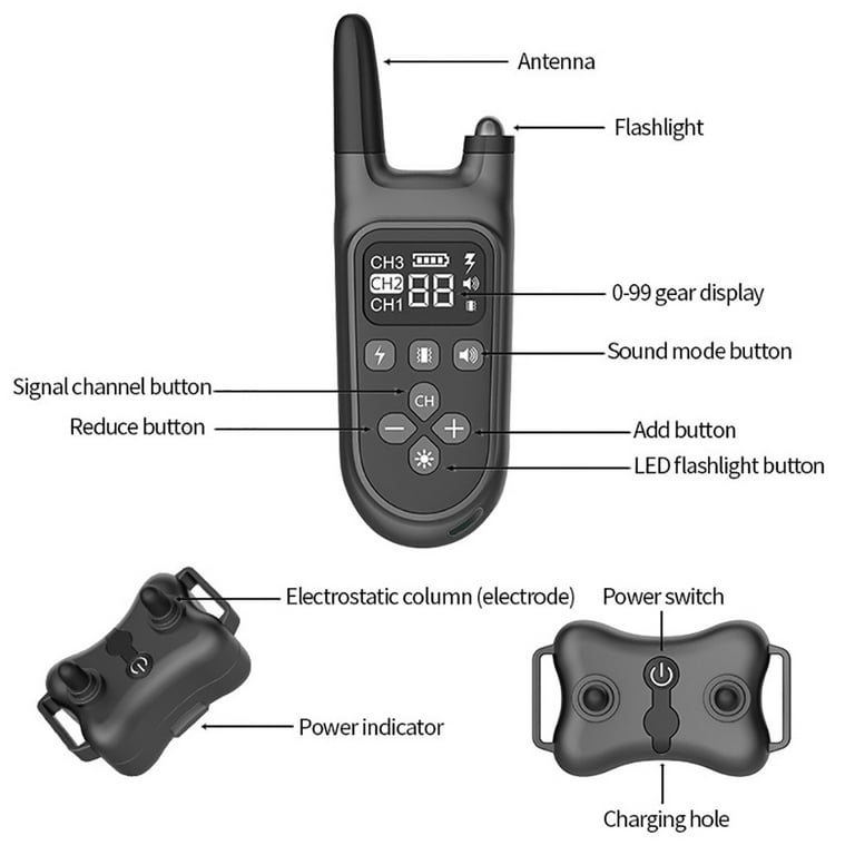 Dog Training Collar with Remote