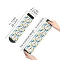 thumbnail image 2 of Bingfone Poodle Dog Design Patterned Men's Women's Casual Cotton Socks, 2 of 5