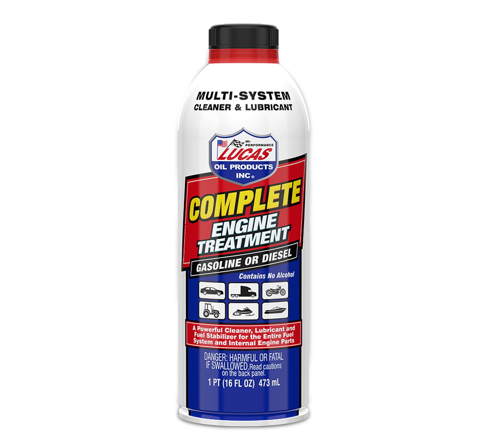 12 Pack) Lucas Oil 10016 Complete Engine Treatment - 16 Ounce - Walmart.com