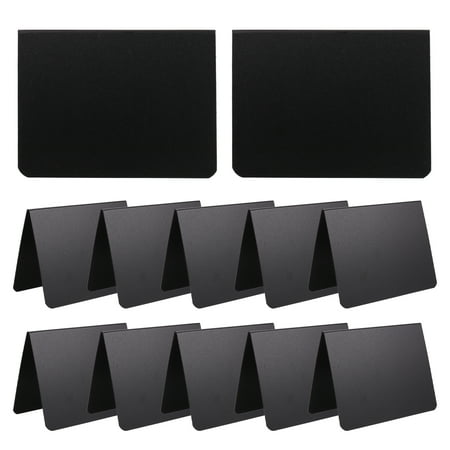 

12Pcs Mini Chalkboards Decorative Blackboards Multifunctional Price Boards Display Billboards