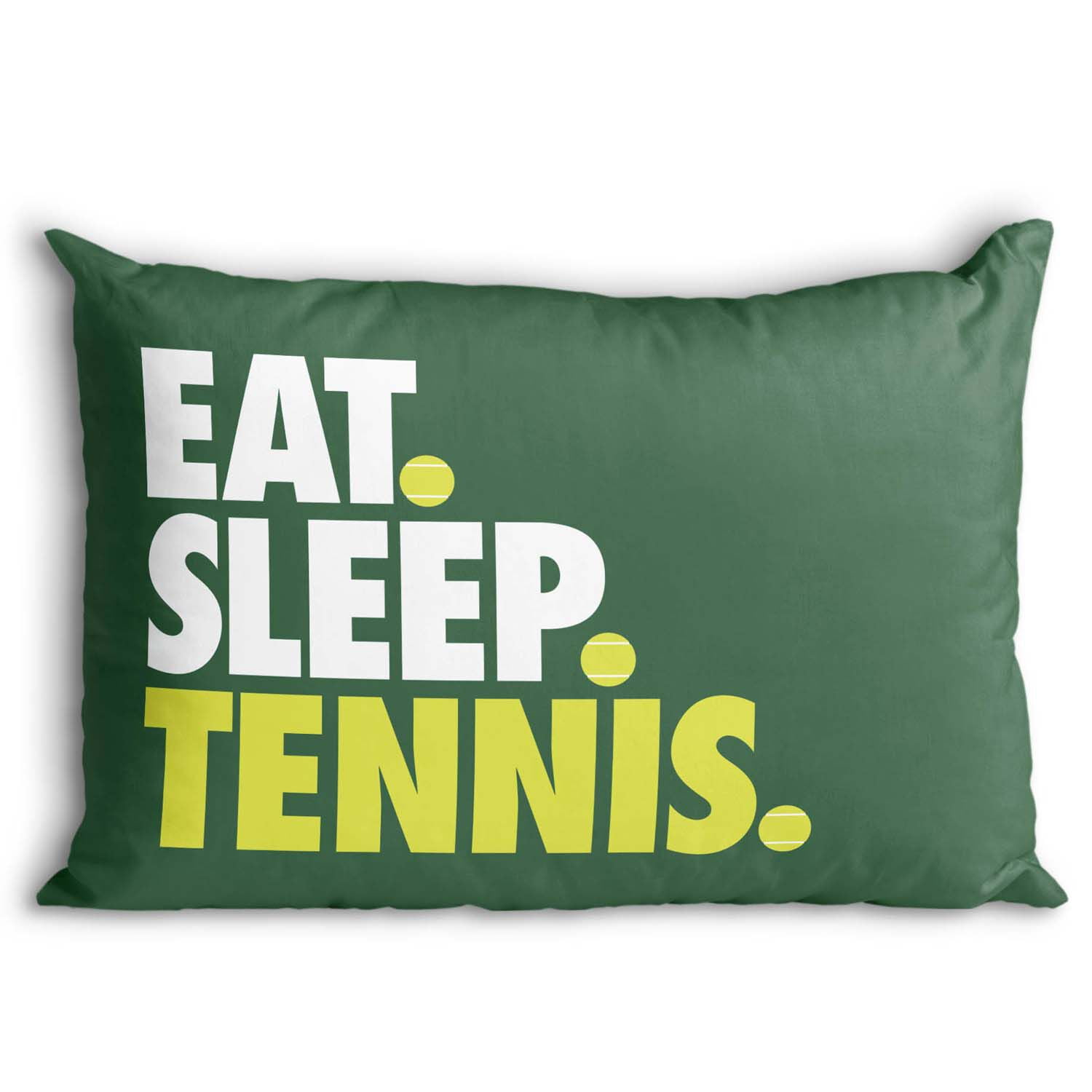 Tennis Pillowcase Eat. Sleep. Tennis.