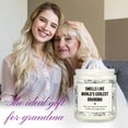 thumbnail image 2 of Shqiueos Jar Candle, Coolest Grandma, Lavender Scented, Rustic, 7 Oz, Up to 35 Hours Burn, 2 of 8