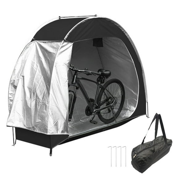 Outdoor Bike Storage Tent 210D Oxford Fabric Waterproof Bicycle Storage Shed for Bikes