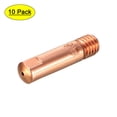 thumbnail image 1 of Uxcell 0.8mm para consejos de contacto de soldadura MIG de latón 15AK Paquete de 10, 1 of 5