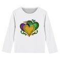 thumbnail image 5 of Spazoro Kids Girls Pullover Shirts Tee, Printed Round Neck Spring and Summer Fashion Long Sleeve Casual Tops for Child Girls Multicolor Size 11 T, 5 of 5