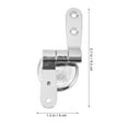 thumbnail image 4 of Toilet Lid Hinge Soft Closing Seat Hinges Cover Fitting Seats Tank Bolts Zinc Alloy, 4 of 6