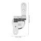 thumbnail image 2 of AURARMLET 1Jgo Bisagra Para De Inodoro Para Instalación Fácil Y Rápida Sin Óxido, 2 of 6