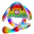 thumbnail image 4 of Sombrero con Orejas de conejo para niños, gorro de Animal con orejas móviles de felpa, brillante, LED, divertido, para fiesta de Cosplay, 4 of 4