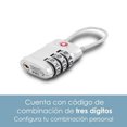 thumbnail image 2 of candado de combinaciones para maleta de viaje, 2 of 8