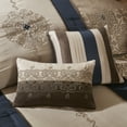 thumbnail image 4 of Home Essence Perry 7 Piece Jacquard Comforter Bedding Set, 4 of 8