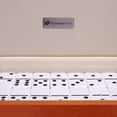 thumbnail image 7 of Silverman & Co. Double 6 Large White Domino Set - Orange Case, 7 of 7