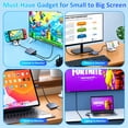 thumbnail image 7 of Duomigo USB C Hub To HDTV Adapter, USB Hub 4K Video and Audio Converter. USB Hub with PD 100W Fast Charging and USB 3.0 Port 10Gbps, 7 of 7
