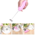 thumbnail image 1 of Bebidas Calientes de Moda Milk Coffee Frother Hueve Beater, Batidora de Batería, Agitador Eléctrico de Mano Saludable Con Plásstico ABS, Ideal para Capuchino, Café, Batido, 1 of 7