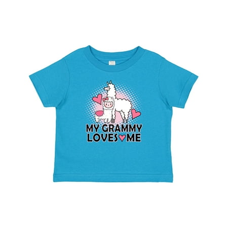 

Inktastic Grammy Loves Me Llama Gift Baby Girl T-Shirt