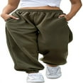 thumbnail image 4 of Pantalons de Jogging Taille Haute pour Femmes, Pantalons de Sport Amples, 4 of 6