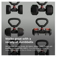 thumbnail image 4 of Hyperbell Dumbbell Converter - Convert Dumbbells to Set and Kettlebell for Home Fitness - Adjustable & Up to 200 lb Capacity Weight for Weight Lifting, 4 of 5