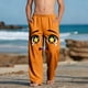 thumbnail image 1 of Pantalones largos para niños y niñas, de moda, estampados, casuales, de playa, con bolsillos., 1 of 9