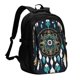 thumbnail image 1 of Balery Boho Dreamcatcher Mochila con carga USB para hombre y mujer - Mochila impermeable y antirrobo para laptop con puerto USB para viajes, trabajo, 1 of 7