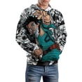 thumbnail image 6 of My Hero Academia Unisex Adult Hoodie Casual Hooded Sweatshirt Pullover Novelty 3D Printed Sweater Jacket L, 6 of 8