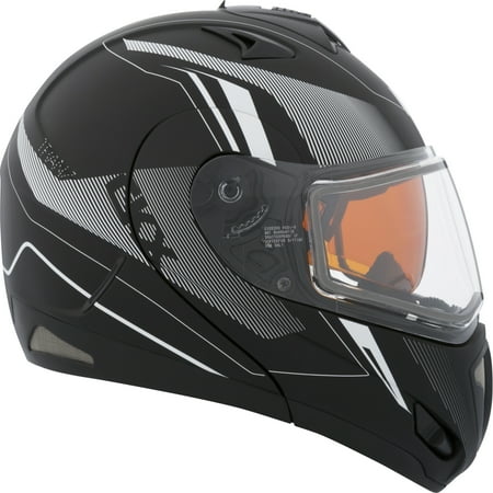 Double Helmet - CKX Rech Tranz RSV - Modular Helmet, Winter Electric Double Shield