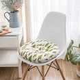 thumbnail image 3 of Chair Cushion Round Thickened Comfortable Breathable Soft Office Accessory Cotton Computer Seat Chair Cushion for All Seasons, 3 of 8