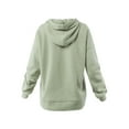 thumbnail image 3 of A2Y Women's Relax Fit Kangaroo Phone Pockets Hoodie Sweatshirts Light Sage M, 3 of 5