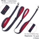 thumbnail image 2 of Heavy-Duty Nylon Dog Leash with Double Handles & Padded Grip for Training, 2 of 5