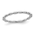 thumbnail image 1 of Bague Empilable en Argent Sterling avec Perles, 1 of 4
