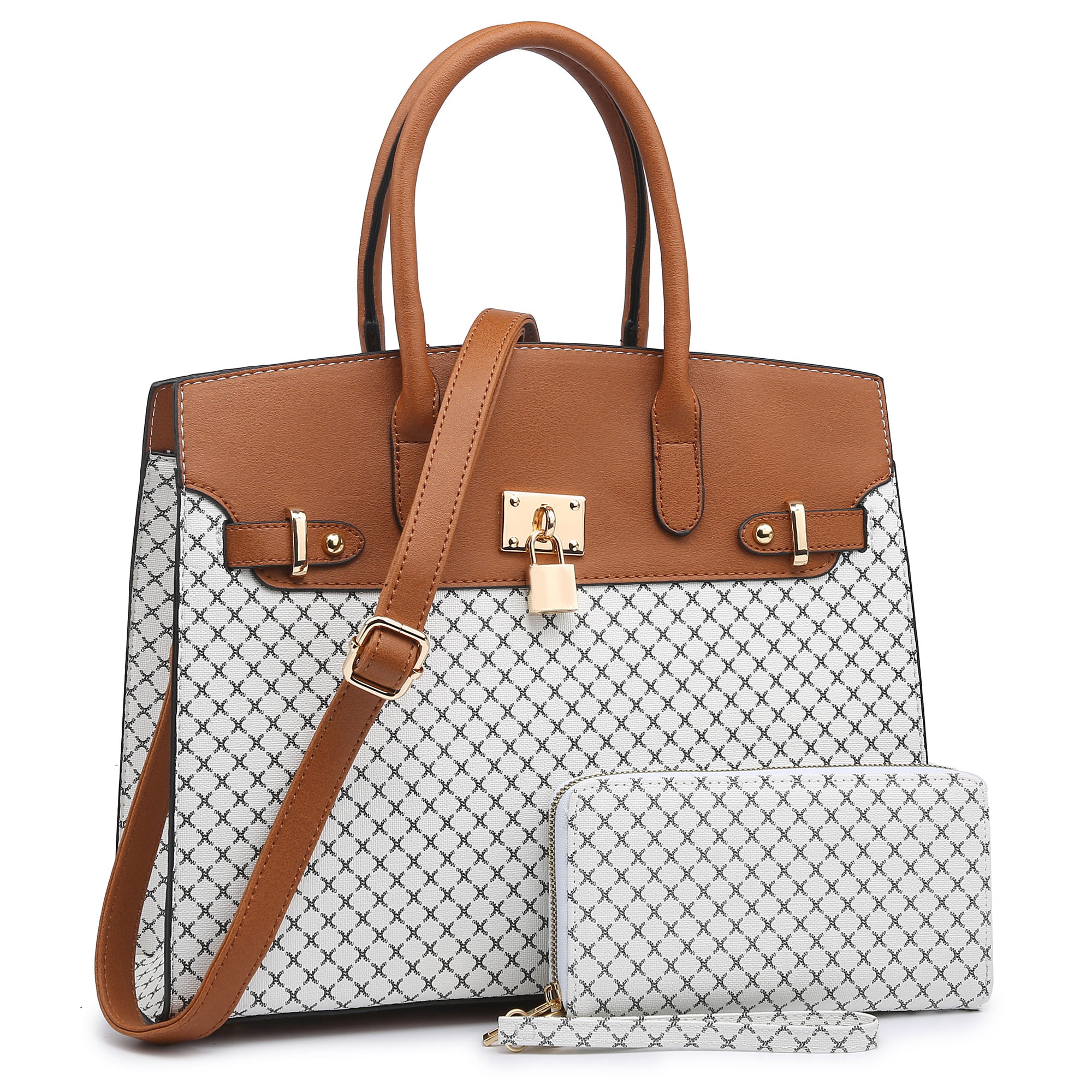 Poppy Leather Satchel for Women Crossbody Bag Shoulder Handbags Top ...