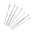 thumbnail image 4 of Unique Bargains Long Handle Earwax Cleaning Tool Kit Stainless Steel Silver Tone, 4 of 6