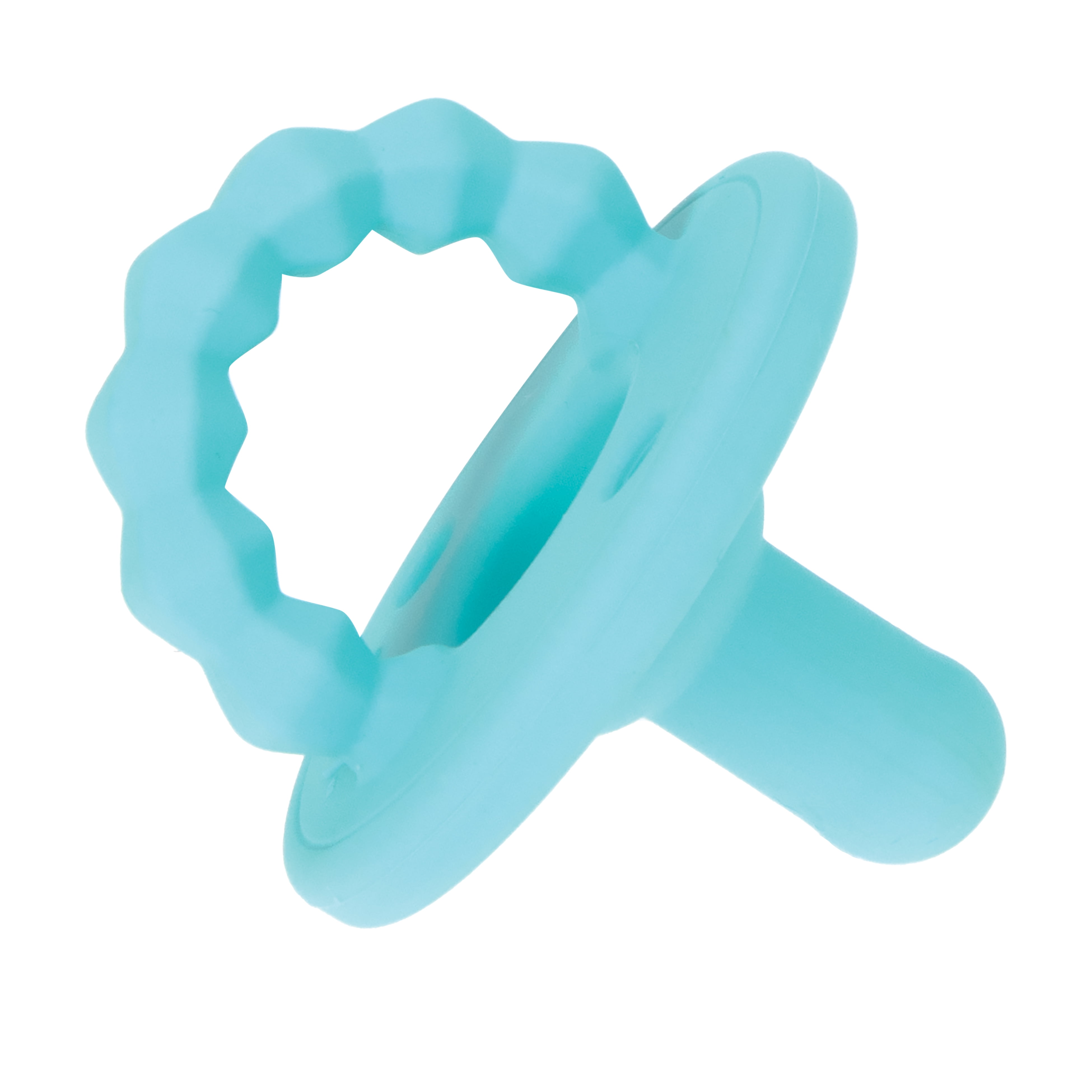 (3 pack) Nuby Softees Pacifier and Teether for Babies, 4 Pack Infant Pacifiers