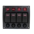 thumbnail image 1 of Panel de interruptores LED 4P Curvo Resistente Al Agua Soledad, 1 of 10