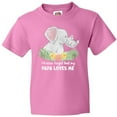 thumbnail image 3 of Inktastic I'll Never Forget That My Papa Loves Me with Cute Elephants Youth T-Shirt, 3 of 5
