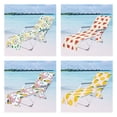 thumbnail image 7 of Clearance!XEOVHV Beach Chair Cover With Side Pockets,Microfiber Chaise Lounge Chair Towel Cover For Sun Lounger Pool Sunbathing Garden Beach Hotel,Easy To Carry Around, 7 of 7